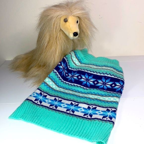 Top Paw Dog Nordic Snowflake Fair Isle Knit Dog Sweater Poshmark